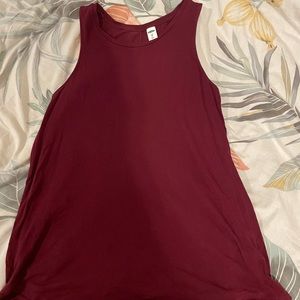Maroon tank top